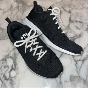APL Techloom Pro Black w/ White Laces - 10 Women’s